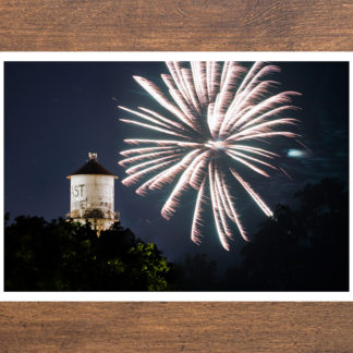Water Tower Fireworks